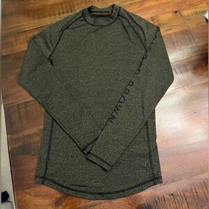 Orlebar Brown Rash Guard Crewneck Long Sleeve Green Size S Performance Top